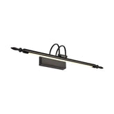 Classic Linear Black Bathroom Wall Lights - Clowas